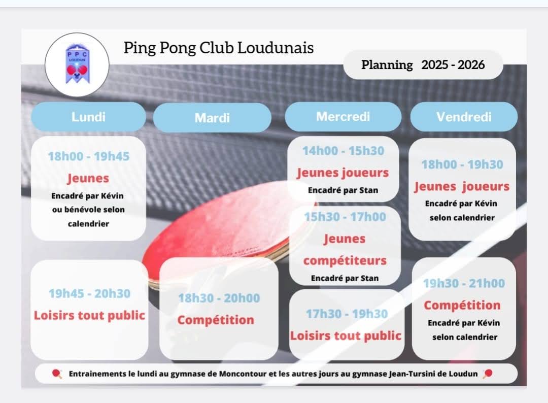 Entraînements au club